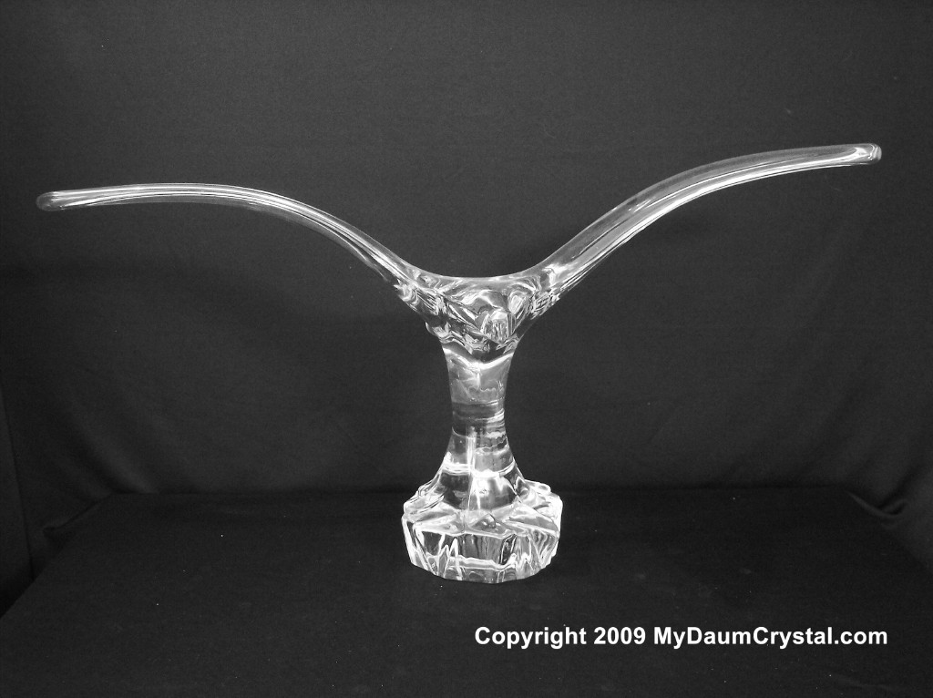 My Daum Crystal Eagle on Base